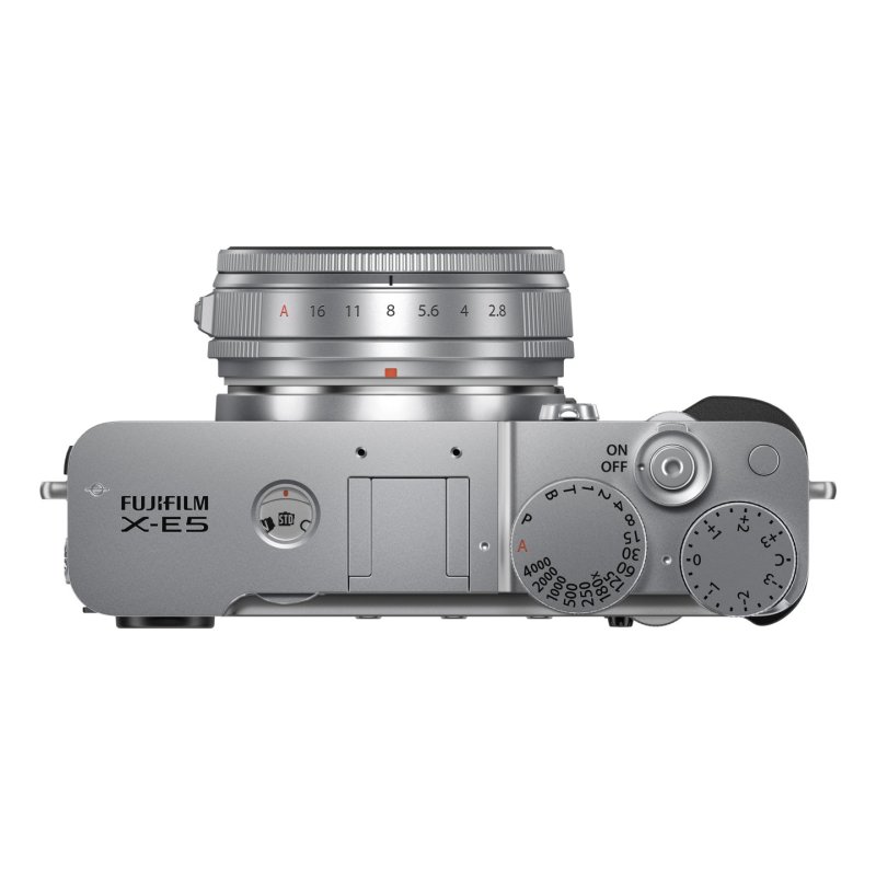 Fujifilm X -E5 Kit XF23mmF2.8 R WR MILC Body 40.2 MP X-Trans CMOS 5 HR 7728 x 5152 pixels Silver