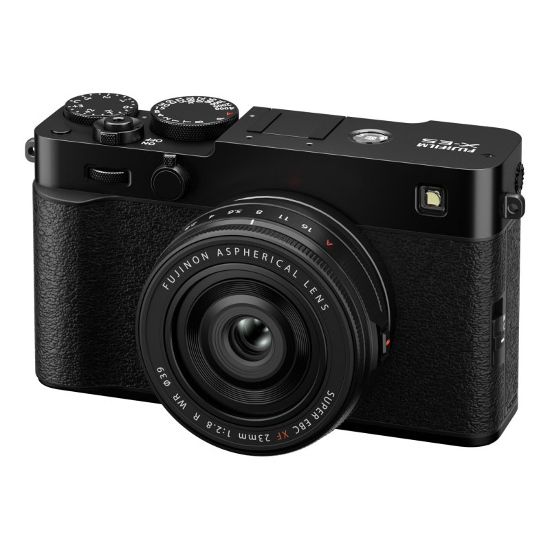 Fujifilm X -E5 Kit XF23mmF2.8 R WR Boîtier MILC 40,2 MP X-Trans CMOS 5 HR 7728 x 5152 pixels Noir