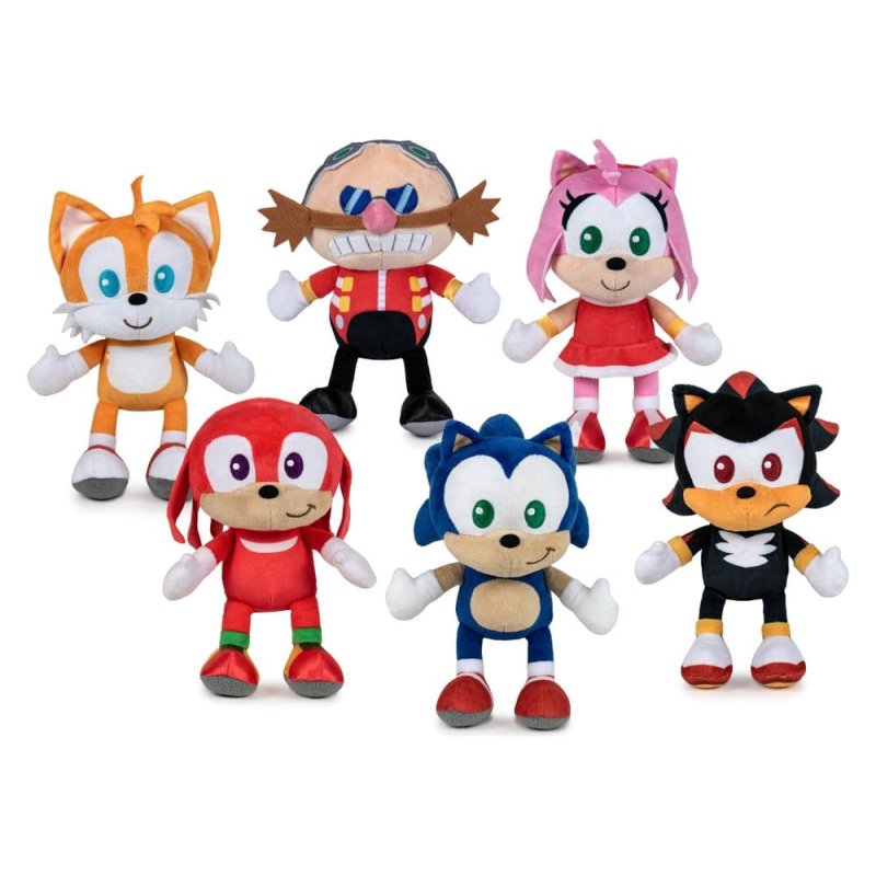 Sonic Plush Figures Cute 22 cm Assortment (12)