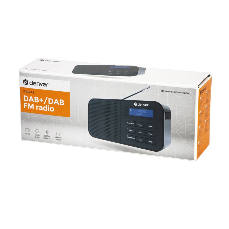 Denver DAB-42 Portable Digital Black