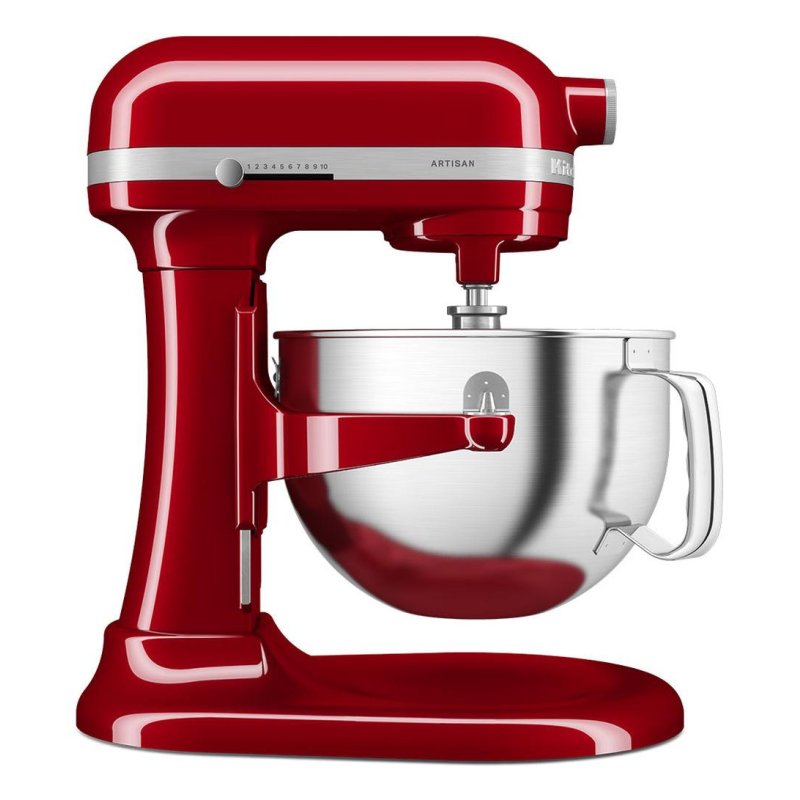 KitchenAid 5KSM60SPXEER Stand mixer 375 W Grey, Red, Stainless steel