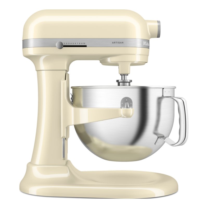 KitchenAid 5KSM60SPXEAC Robot mixer 375 W Crème, Gris, Acier inoxydable