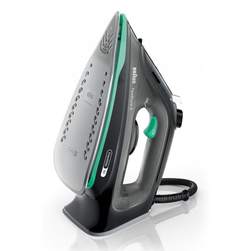 Braun TexStyle 5 SI 5277 GR Steam iron Ceramic soleplate 2700 W Green