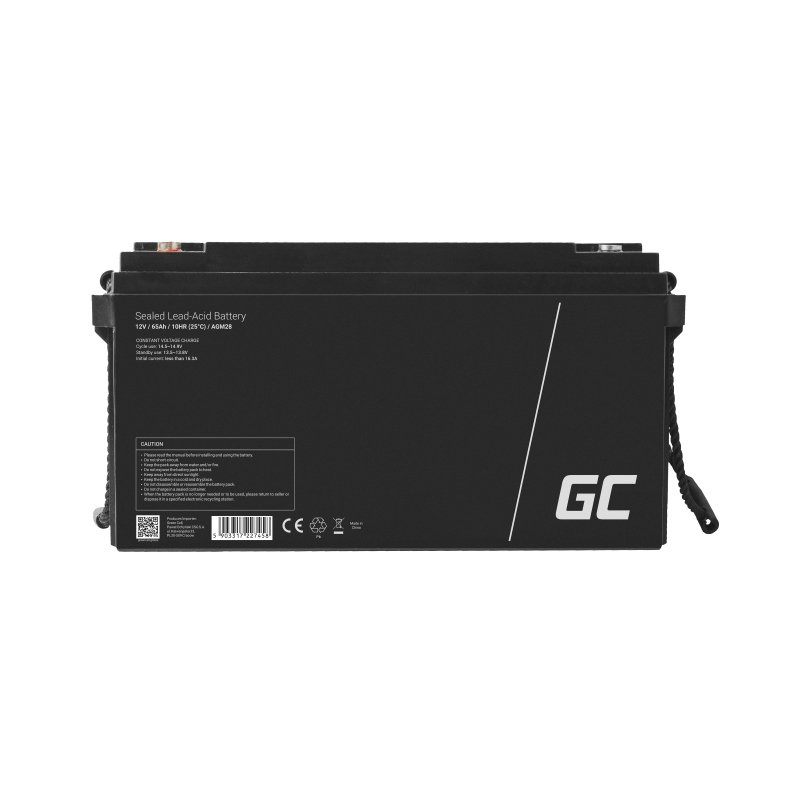 Green Cell AGM28 batterie rechargeable Sealed Lead Acid (VRLA) 65000 mAh 12 V