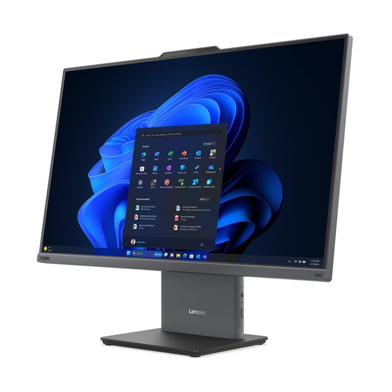 Lenovo ThinkCentre neo 50a 27 Gen 6 LNL Intel Core Ultra 7 256V 68,6 cm (27") 1920 x 1080 pixels Écran tactile PC