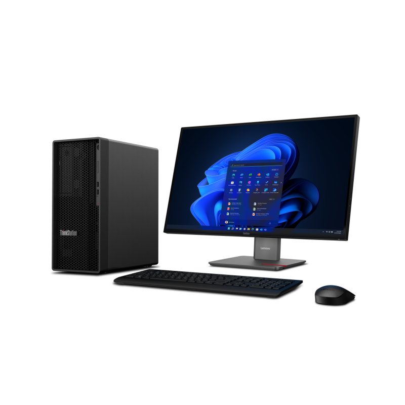Lenovo ThinkStation P2 Tower Gen 2 Intel Core Ultra 7 265 32 GB DDR5-SDRAM 512 GB SSD NVIDIA RTX A400 Windows 11 Pro