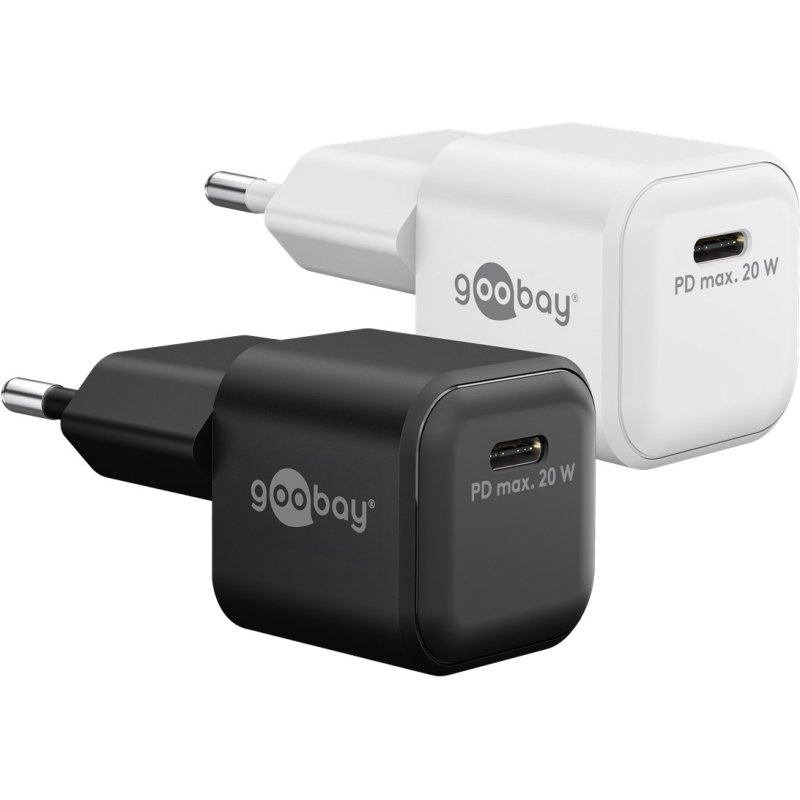 Goobay 79151 mobile device charger Universal White AC Fast charging Indoor