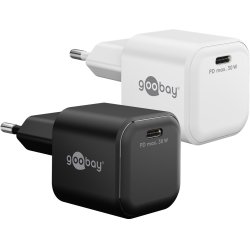 Goobay 79152 mobile device charger Universal Black AC Fast charging Indoor