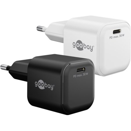 Goobay 79152 chargeur d'appareils mobiles Universel Noir Secteur Charge rapide Intérieure