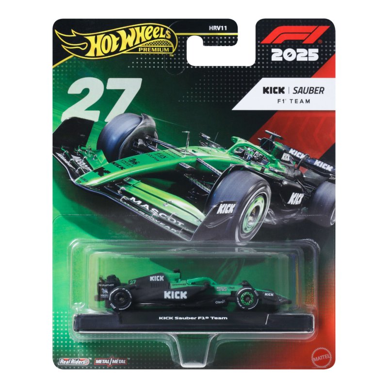Formula 1 Hot Wheels Premium Die-Cast Vehicle 1:64 Team Sauber: Driver 1