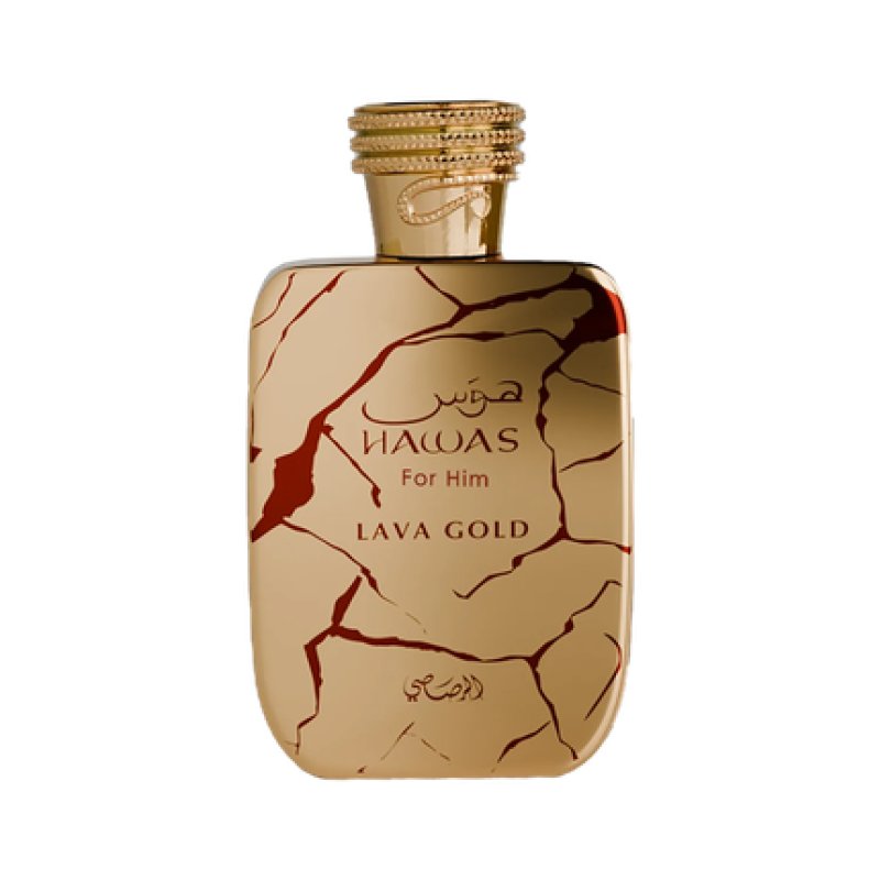 Rasasi Hawas For Him Lava Gold Eau De Parfum 100 Milliliters