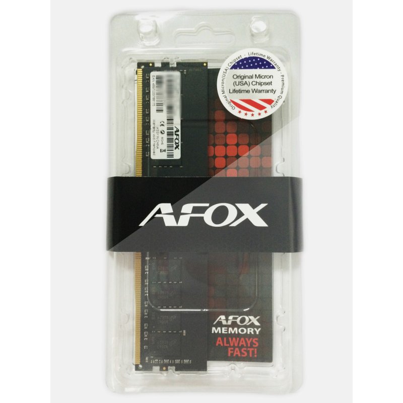 AFOX AFLD44EN1P module de mémoire 4 Go 1 x 4 Go DDR4 288-pin DIMM