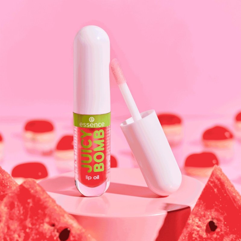 Essence JUICY BOMB PARTY lip gloss 02 Watermelon Wonders