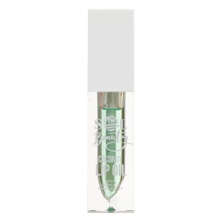 Sol Beauty Lip Oil Coconut Scent with Coconut Extract and Shea Butter - Nourishes and Hydrates
