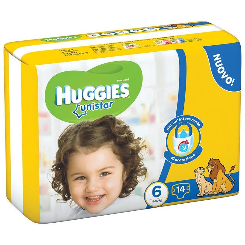 Huggies Unistar Boy/Girl 6 14 pc(s)