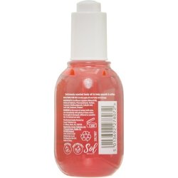 Sol Beauty Dry Body Oil Watermelon Scent - Hydrates and Softens Skin, Vegan