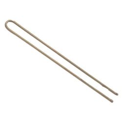 Sibel Hair Clips Straight Brown 70mm - Pack of 50