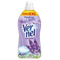 Vernel Lavender Concentrated Fabric Softener 195 Liters For 78 Washes