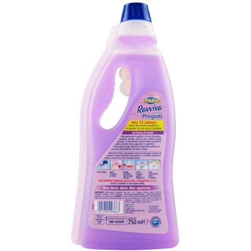 Emulsio Repair, Marble Cleaner And Natural Stones, Lavender, 750 Ml - [3-Pack