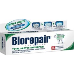 Biorepair Total Protective Repair Toothpaste with microRepair 2.5 Fluid Ounce Tube - Italian Import