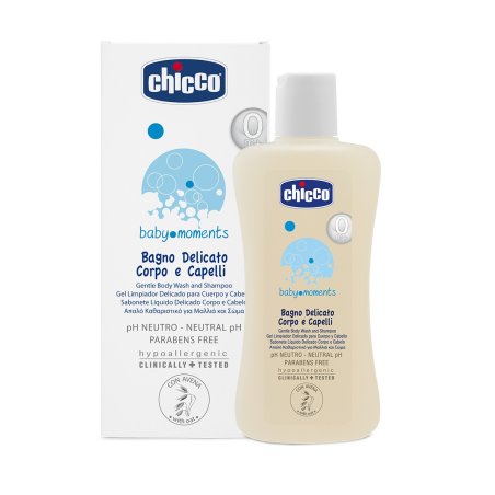 Chicco Bagno Delicato Corpo E Capelli 500 ml 2-en-1 Cheveux et corps