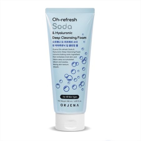 Orjena Ohrefresh Face Cleansing Foam Soda & Hyaluronic 180 Ml