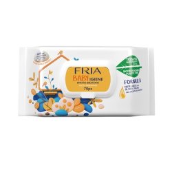Fria Moist Wipes 72 Count