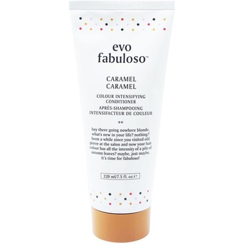 Evo Fabuloso Colour Intensifying Conditioner Caramel 220ml