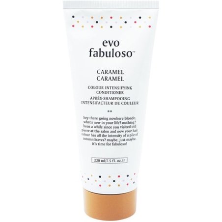 Evo Fabuloso Colour Intensifying Conditioner Caramel 220ml