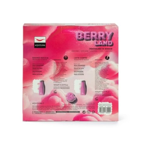 Aquolina Gift Set Fragolina Di Bosco Berry Land Shower Gel 125ml