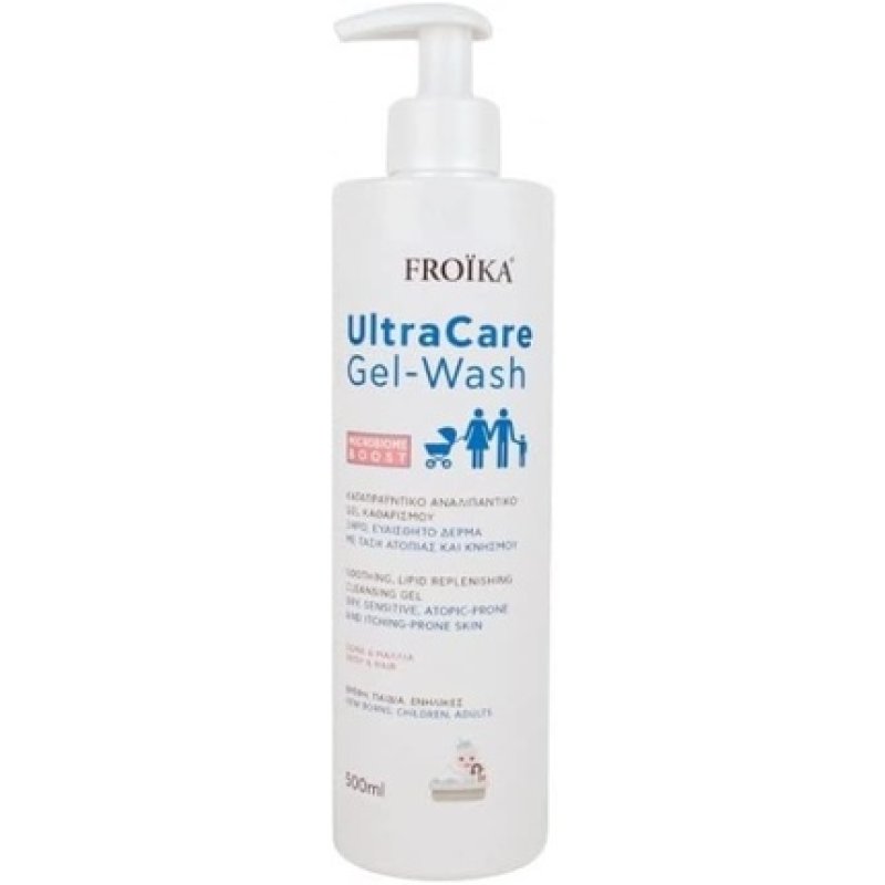 Froika Ultracare Soothing Cleansing Gel Wash for Atopic Prone Skin 500ml