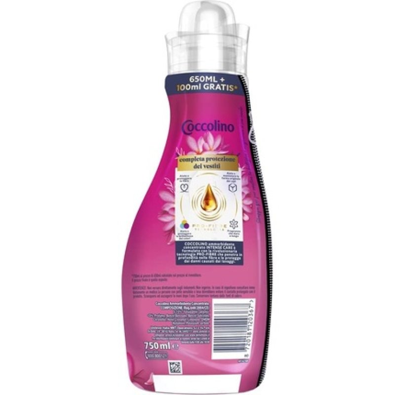 Coccolino Fabric Softener Concentrate Intense Care Flowers Of Tiaree & Red Fruits