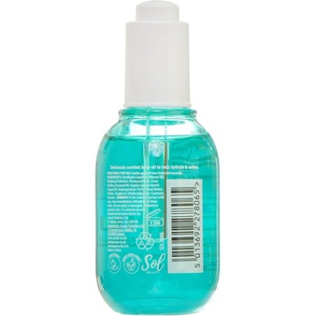 Sol Beauty Dry Body Oil Coconut Scent with Coconut Oil, Argan Oil & Vitamin E