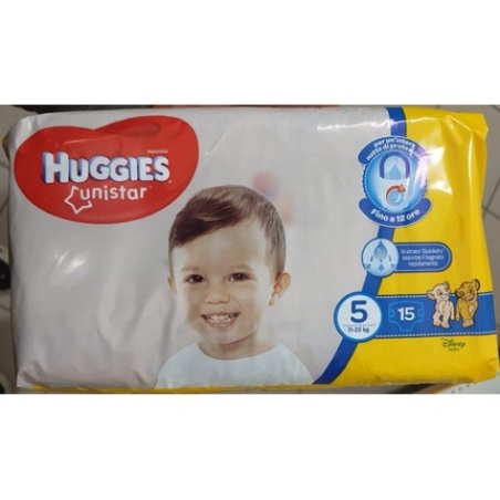 Huggies Unistar Nappies Size 5 11-25kg 1 Pack Of 15