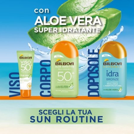 Bilboa Aloe Sensitive SPF 50 Face Sunscreen 50ml