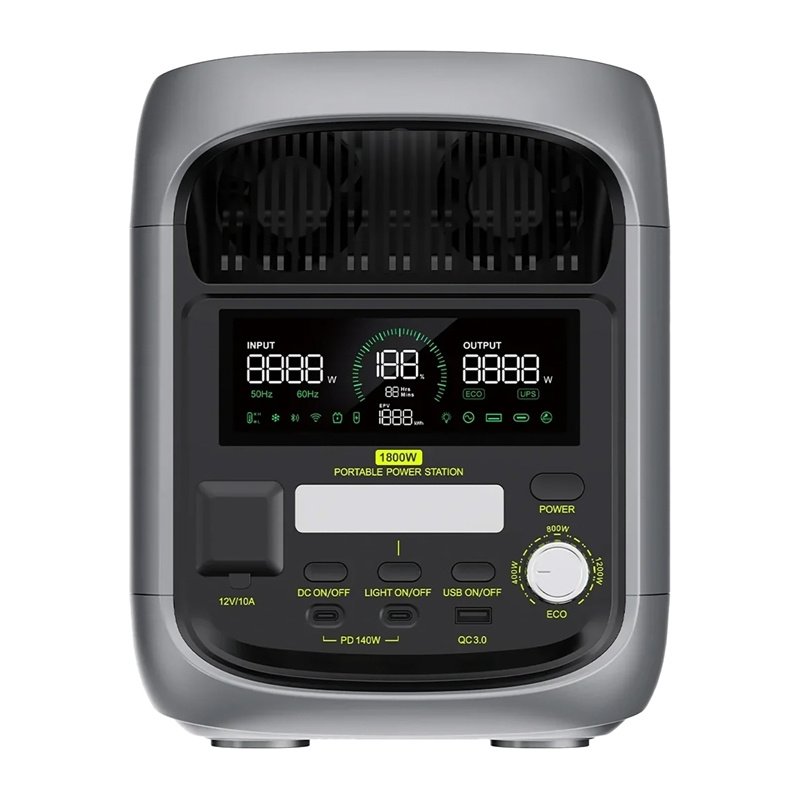 FOSSIBOT F1800 1800W Charging Station (Gray)