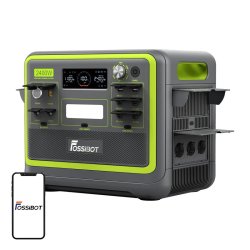FOSSIBOT F2400 2400W Charging Station (Green)
