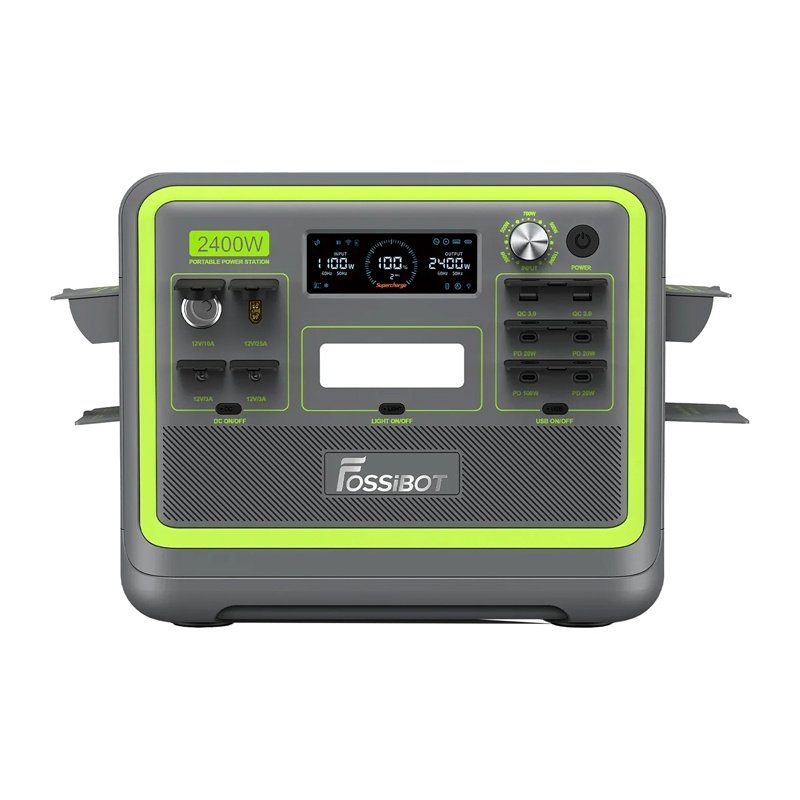 FOSSIBOT F2400 2400W Charging Station (Green)