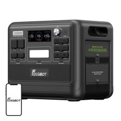 FOSSIBOT F2400 2400W Charging Station (Black)