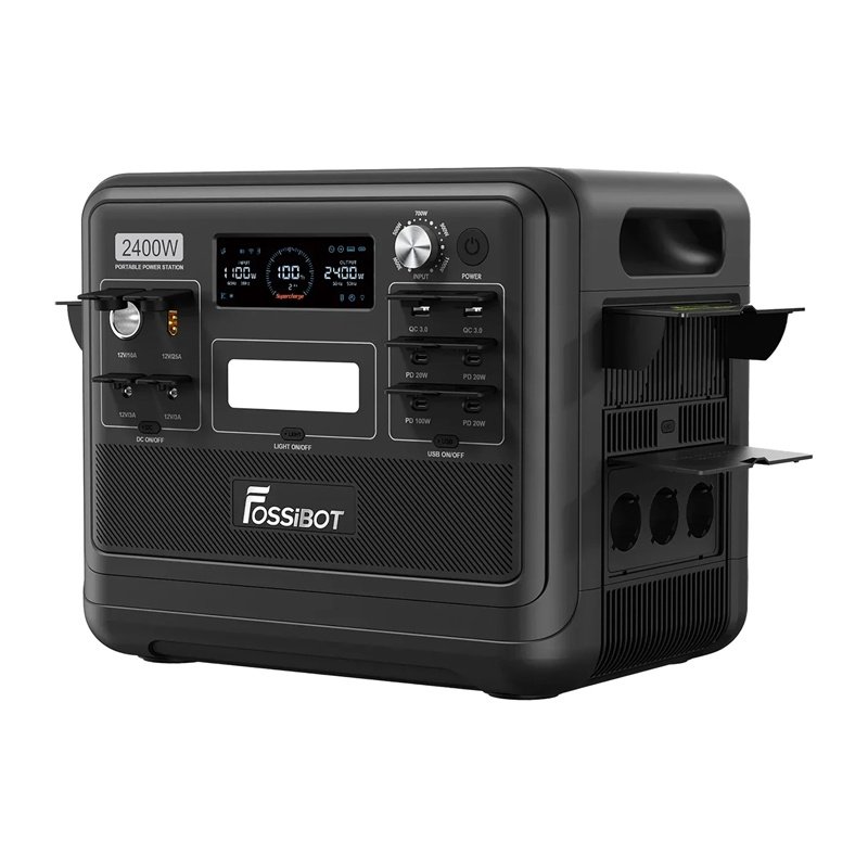 FOSSIBOT F2400 2400W Charging Station (Black)