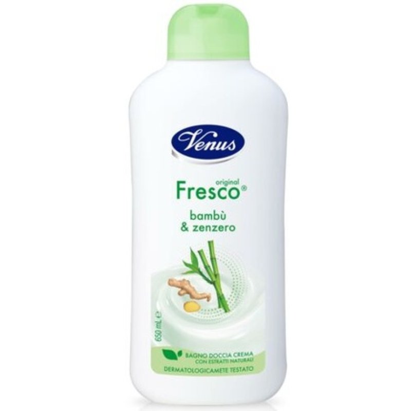 Venus Fresh Bamboo and Ginger Cream Shower Gel 650ml