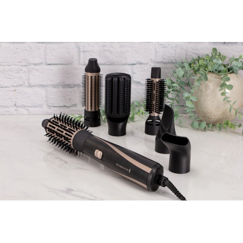 Remington Blow Dry & Style As7580 Rotating Brush With Hair Dryer
