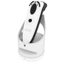 DURASCAN D720 LINEAR BARCODE QR CODE READER WHITE CHARGING DOCK