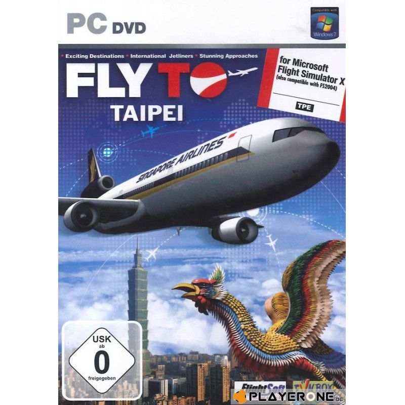 Fly To SINGAPOUR TAIPEI ( for Flight Simulator X ) (UK only)
