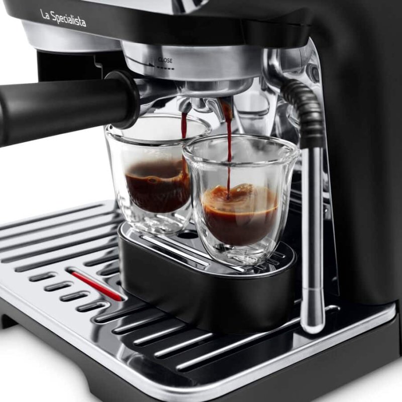 De'Longhi Machine à café à porte-filtre EC9155.MB / La Specialista Arte EC9155.MB Argent