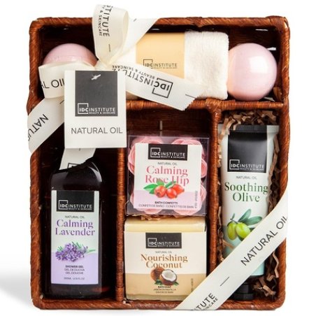 Natural Oil Cosmetic Basket Set 7 Pieces