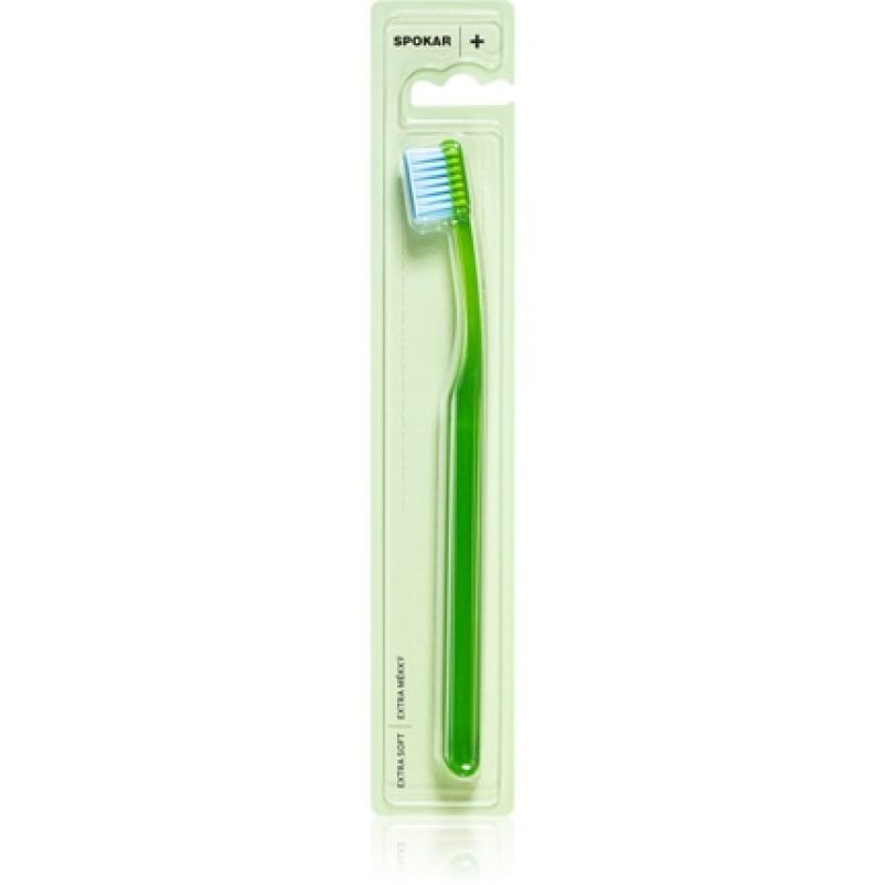 Spokar Extrasoft Toothbrush Extra Soft Bristles 1 Piece
