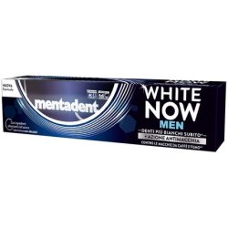 Mentadent White Now Men Teeth Whitening Toothpaste 75ml