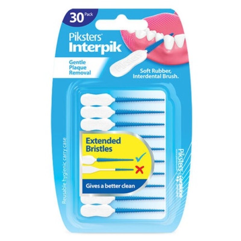 Piksters Interpik Rubber Interdental Brush 30pks