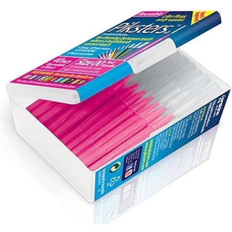 Piksters Interdental Brushes Size 00 Pink 40 Count